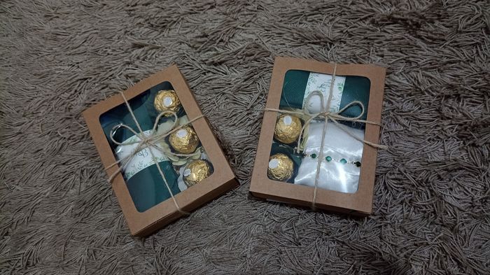 Qual tamanho vcs acham que deveriam ser a caixa convite dos padrinhos e madrinhas? 1