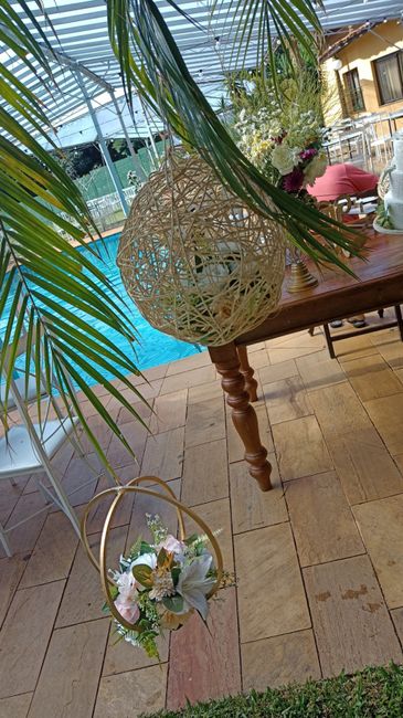 Eu montei e fiz toda a decoração - 8