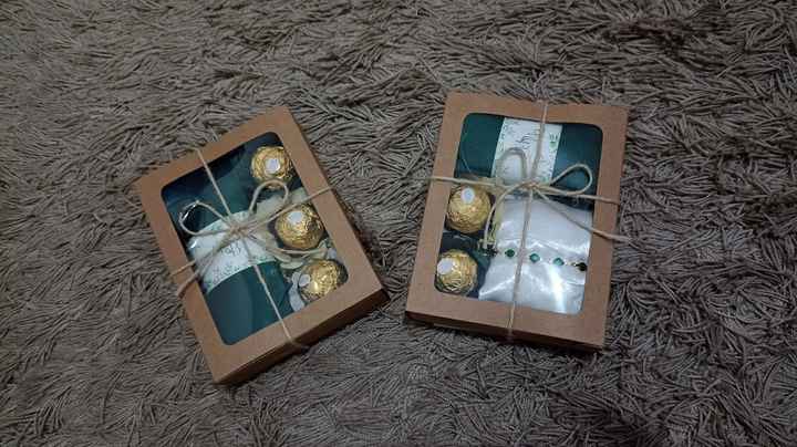 Qual tamanho vcs acham que deveriam ser a caixa convite dos padrinhos e madrinhas? - 1