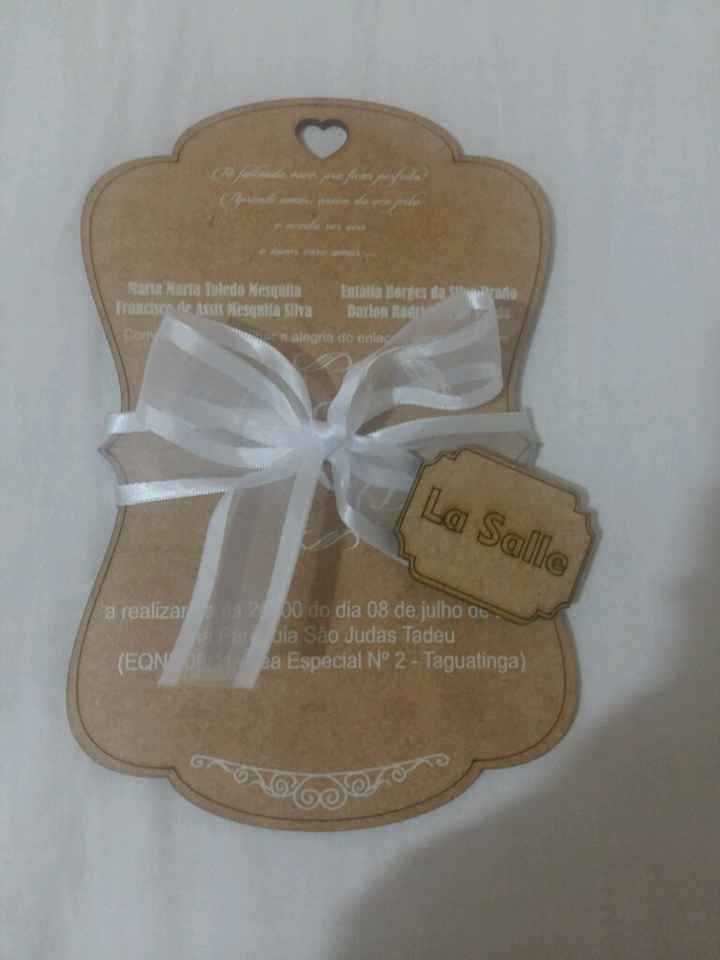 Convite do casamento #vemver - 3