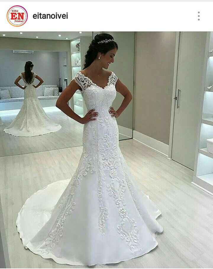  Quais são suas inspirações de vestido de noiva? - 1