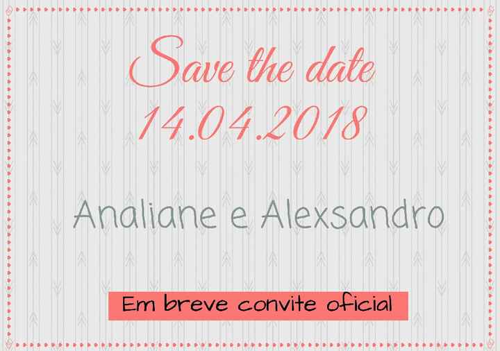 Save the date. qual escolher? #ajuda - 2