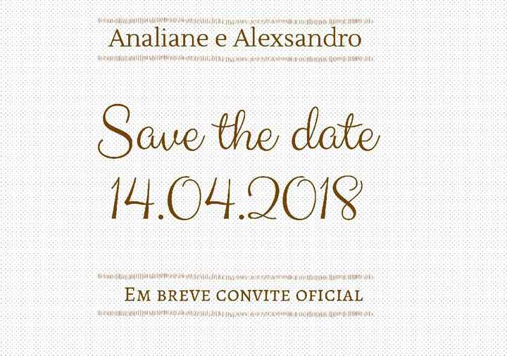 Save the date. qual escolher? #ajuda - 3