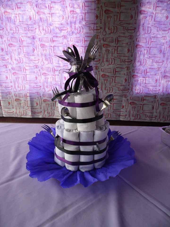 Bolo de toalhas