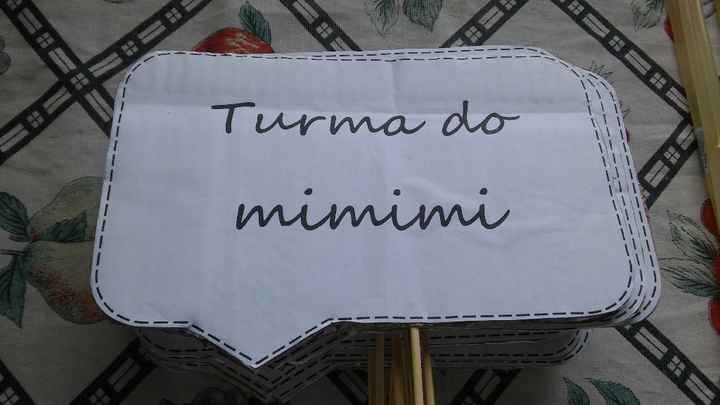 Placa da turma da faculdade