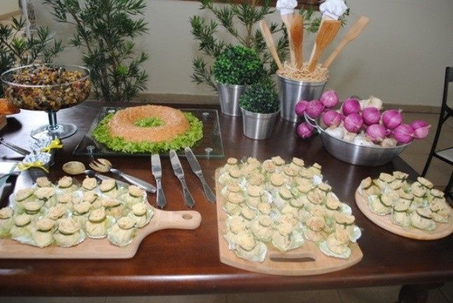 Mesa de guloseimas
