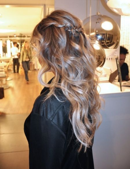 Inspiração cabelo meio preso 2