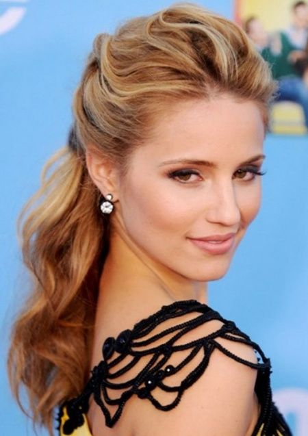 Inspiração cabelo meio preso 6