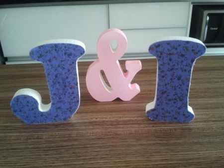 Letras MDF