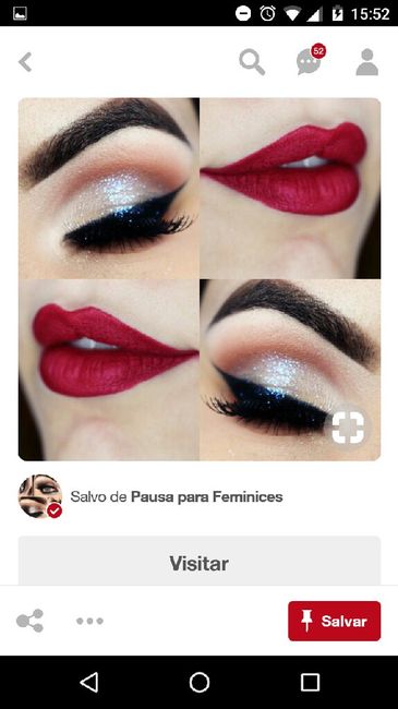 Noiva de batom vermelho pode? - 2