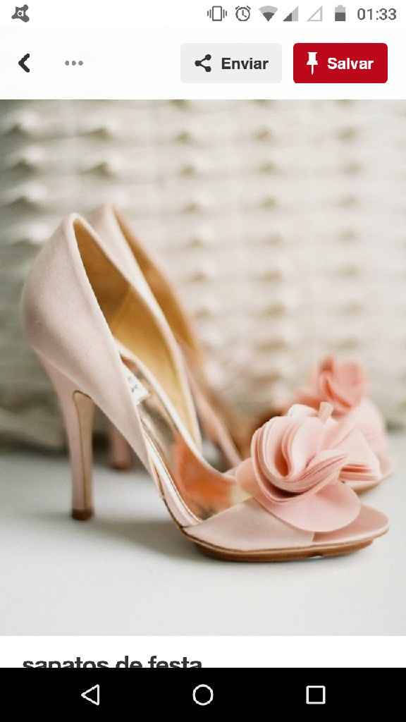 Me ajudem no sapato de casamento. - 1