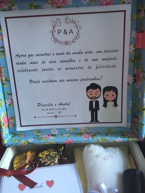 Caixinhas dos padrinhos prontas ;) - 4