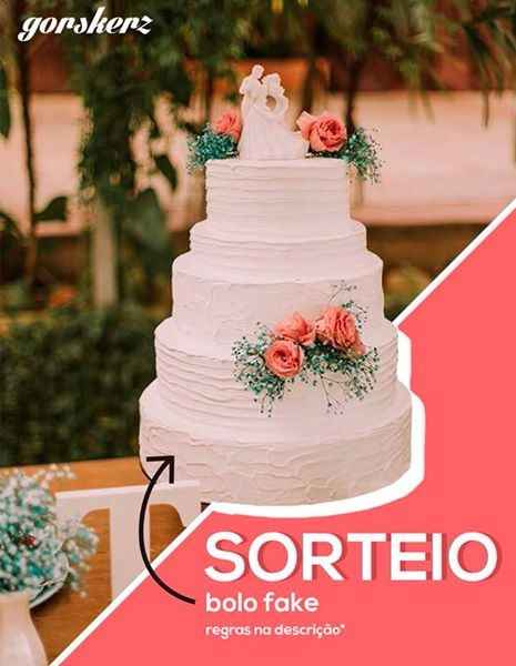 sorteio bolo fake