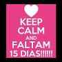 15 dias para o casamento