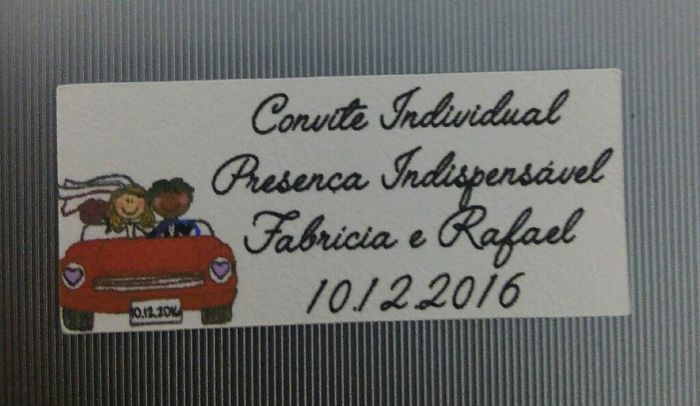 Nossos convites prontos!!!!! vem ver - 6