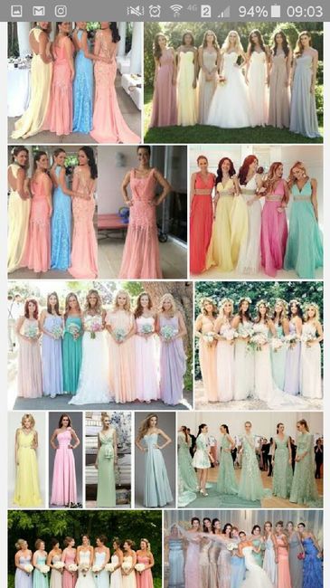Vestidos madrinhas, decoração amarela! - 1
