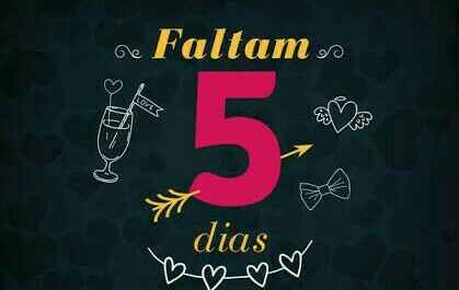 Faltam 5 dias *-----* - 1