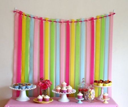 Decoração para chá's