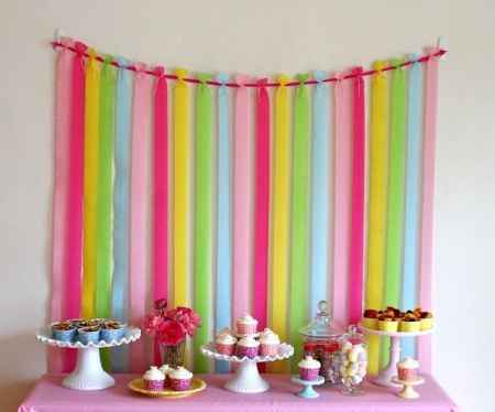 Decoração para chá's