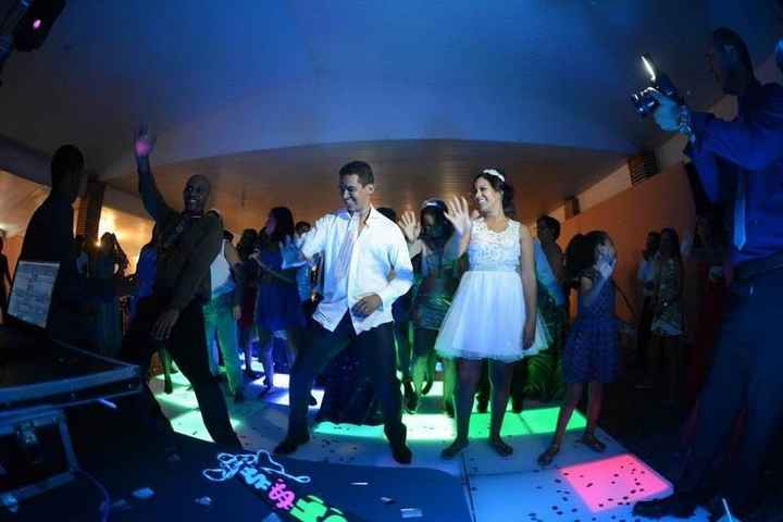 Curtindo a pista de dança