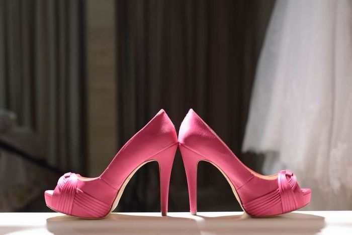 Sapato usado no casamento