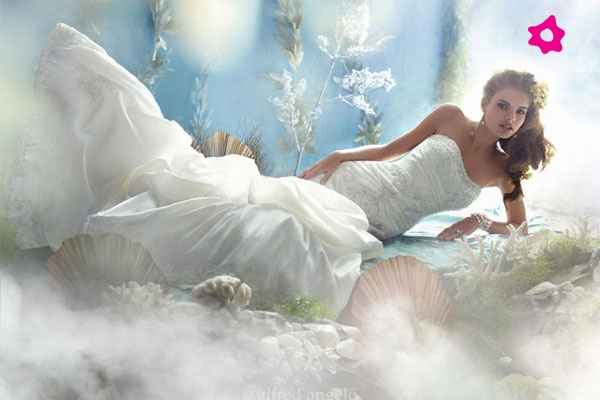 vestido inspirado na Ariel
