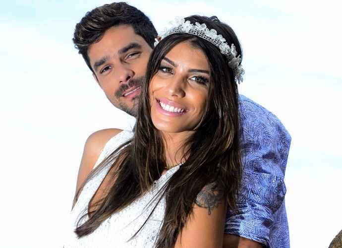 Franciele e Diego, do BBB14, fazem ensaio fotográfico para casamento