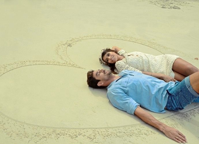 Franciele e Diego, do BBB14, fazem ensaio fotográfico para casamento