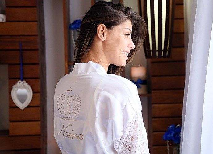 Ex-BBB Franciele mostra preparativos para seu casamento com Diego; confira o Dia Da Noiva