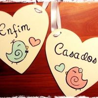 Plaquinhas para cadeiras