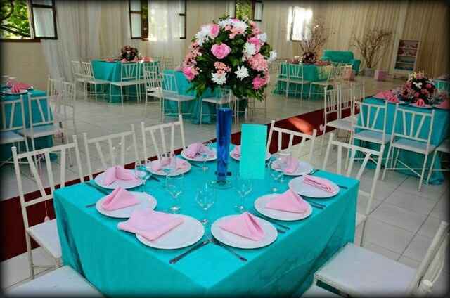 Cor da decoração da festa e convite - 3