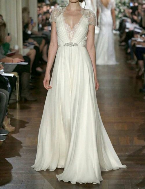Vestido para noivas baixinhas - 4