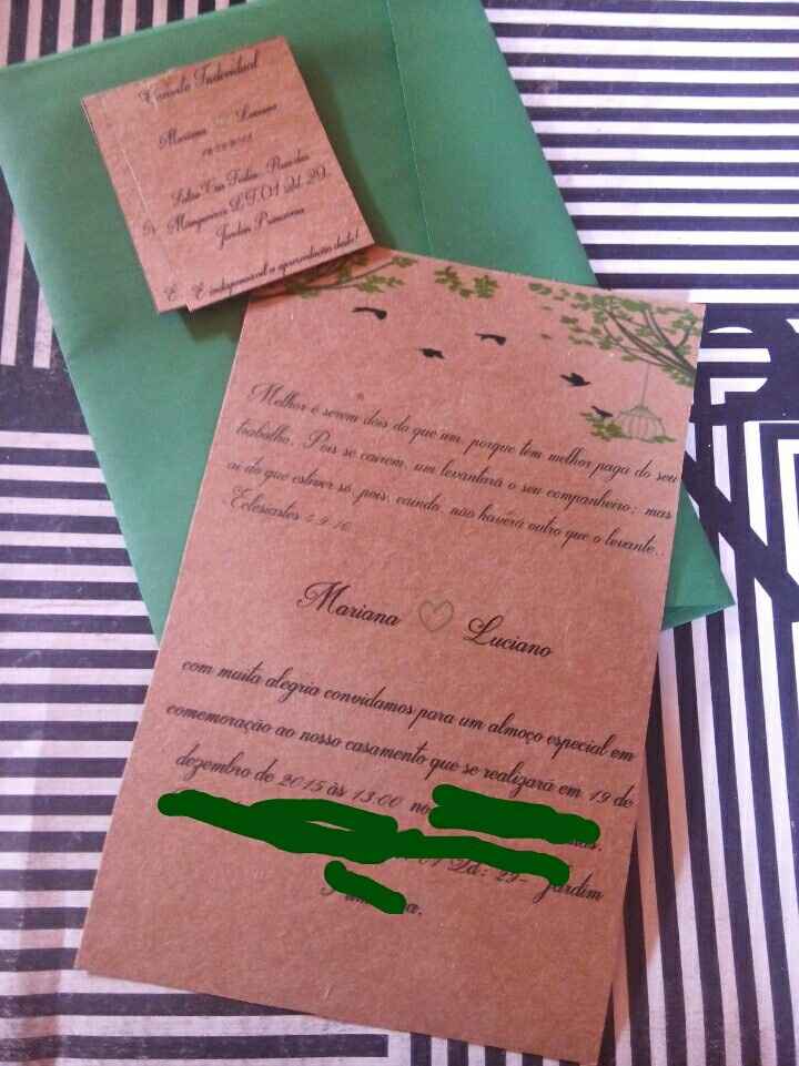 Meu convite - 1