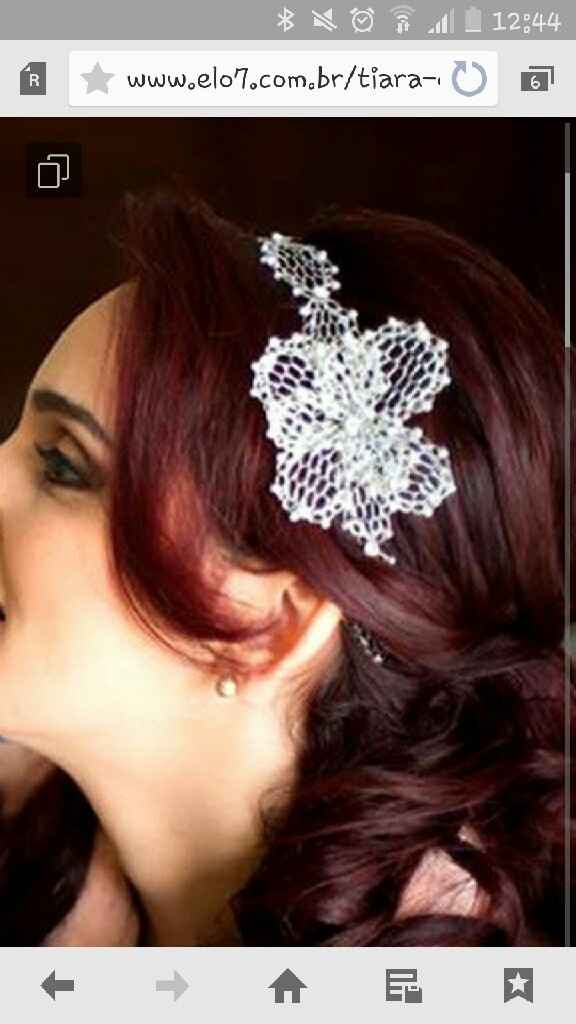 Tiara  para alugar ou vender???? - 2