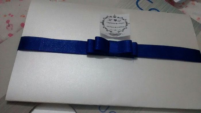 Que tipo de papel você escolhe para o seu convite? - 1