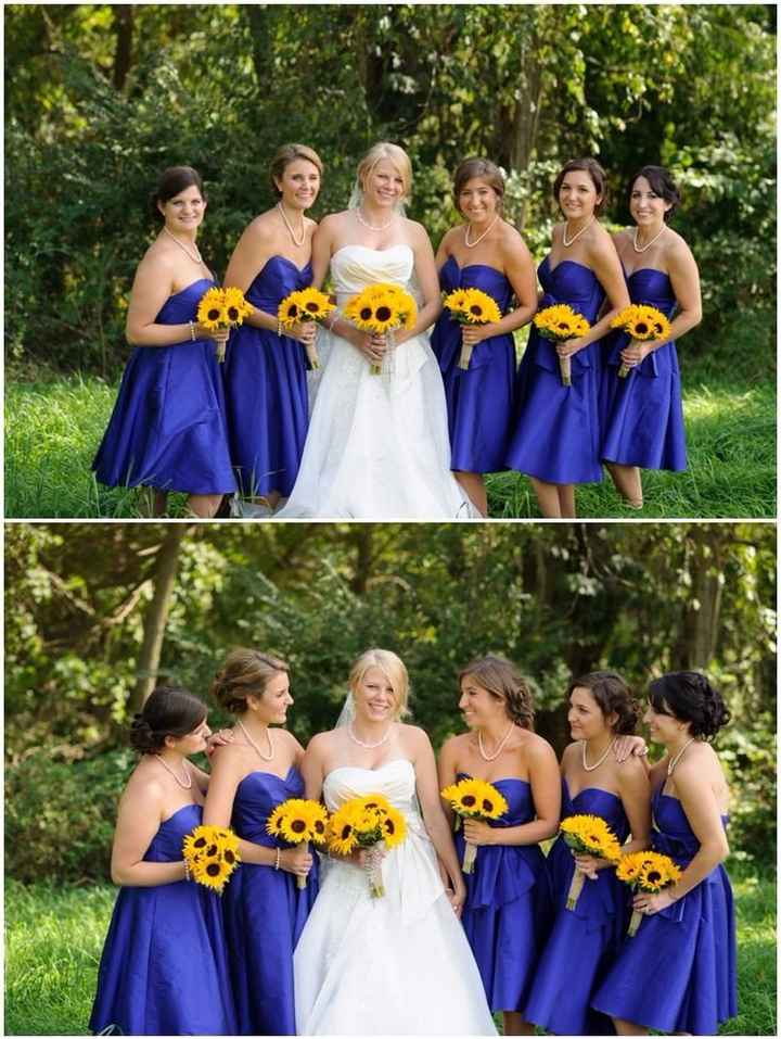 vestido azul royal