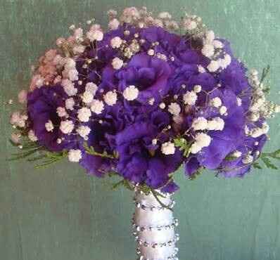 Buquê roxo - inspiraçao - 1