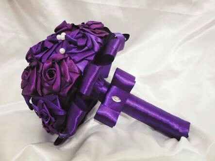 Buquê roxo - inspiraçao - 4