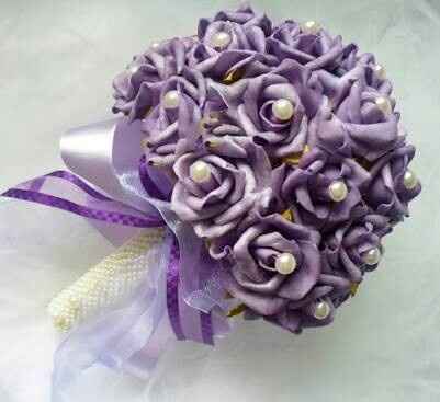 Buquê roxo - inspiraçao - 14