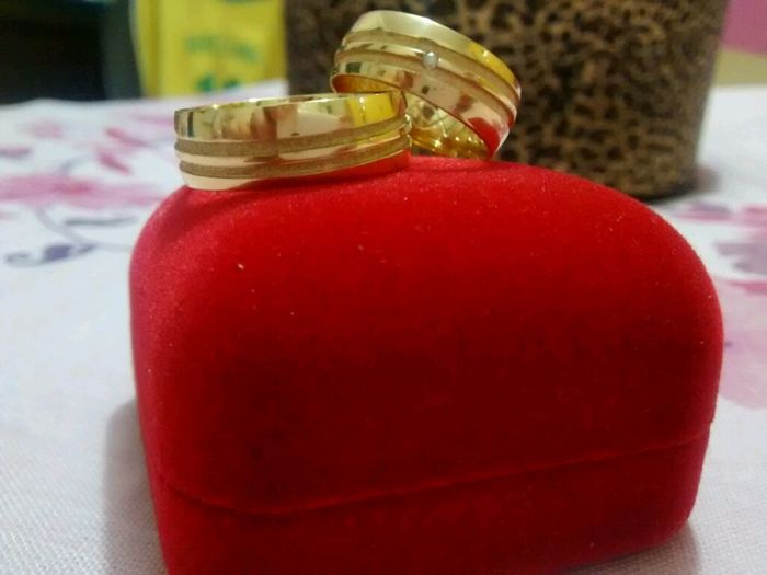 Minhas aliança linda! - 1