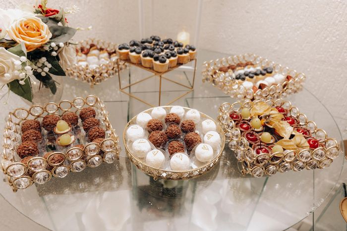 Fiz 1068 doces para o meu casamento 1