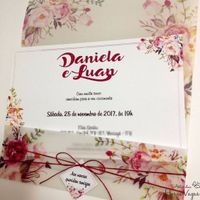 convite marsala e rose