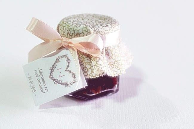 Lembrancinha de Casamento: Brigadeiro no potinho de Vidro 2