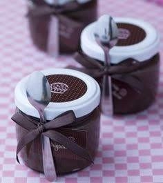 Lembrancinha de Casamento: Brigadeiro no potinho de Vidro 8
