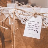 Minha lembrancinha do casamento será assim.. Saquinhos com suspiro!