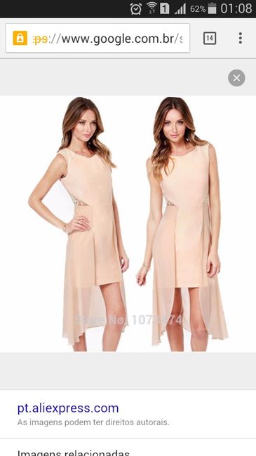 Casamento civil: vestido cor nude - 2