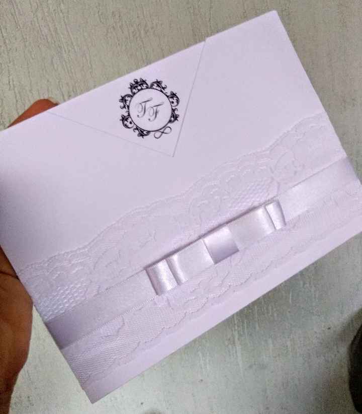 Convite clássico de casamento dye - 1
