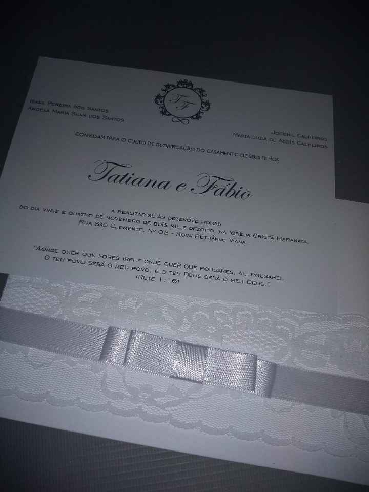 Convite clássico de casamento dye - 4