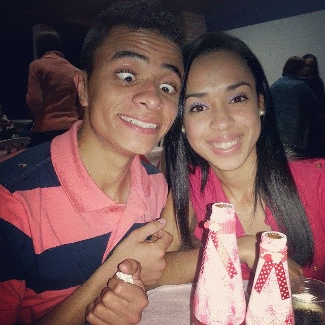 eu e ele de uns anos atras kk