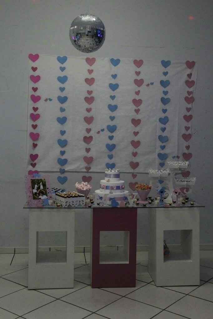 mesa do bolo